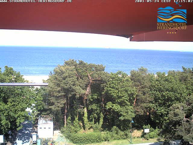 Usedom Webcam Strandhotel Heringsdorf -