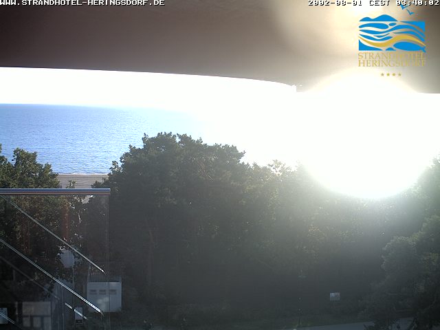Usedom Webcam Strandhotel Heringsdorf -